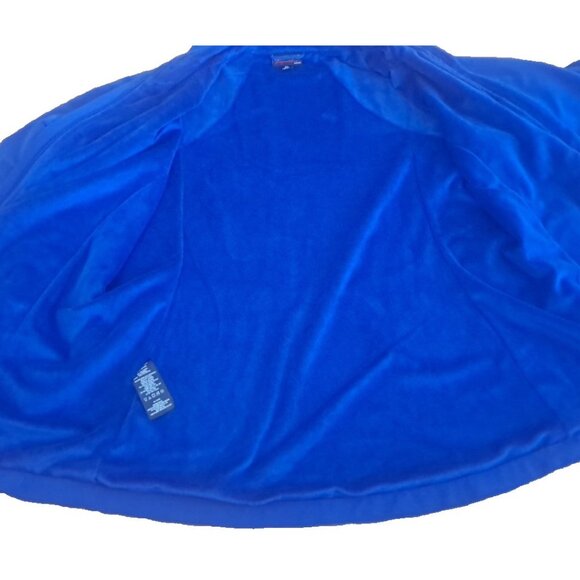 Womens Kirkland Signature Softshell Jacket Blue Hooded Zip Pockets Lined XL - Picture 4 of 7